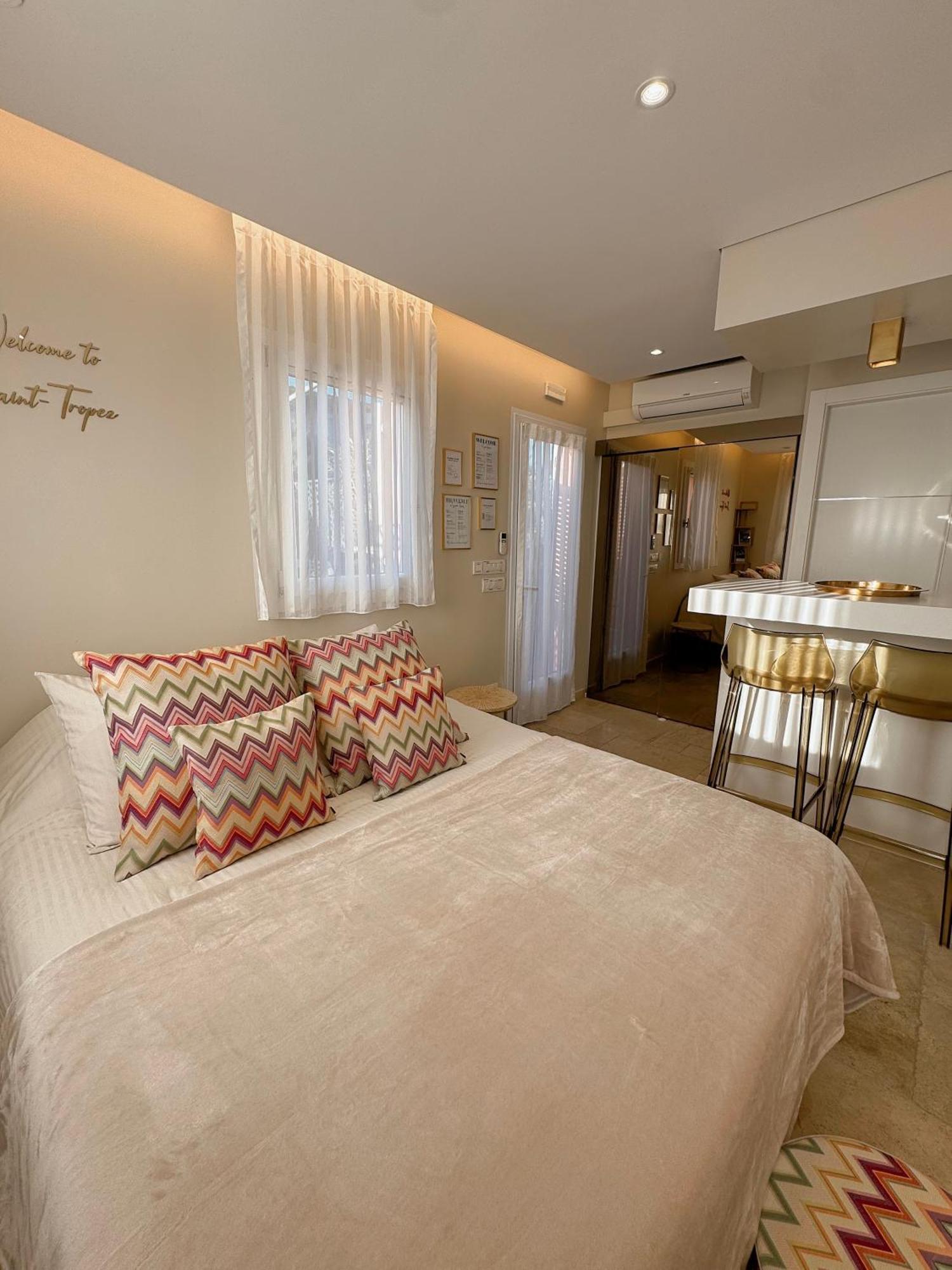 Studio Climatise, Terrasse, Parking Prive, 50M De La Plage Σαιν-Τροπέ Εξωτερικό φωτογραφία